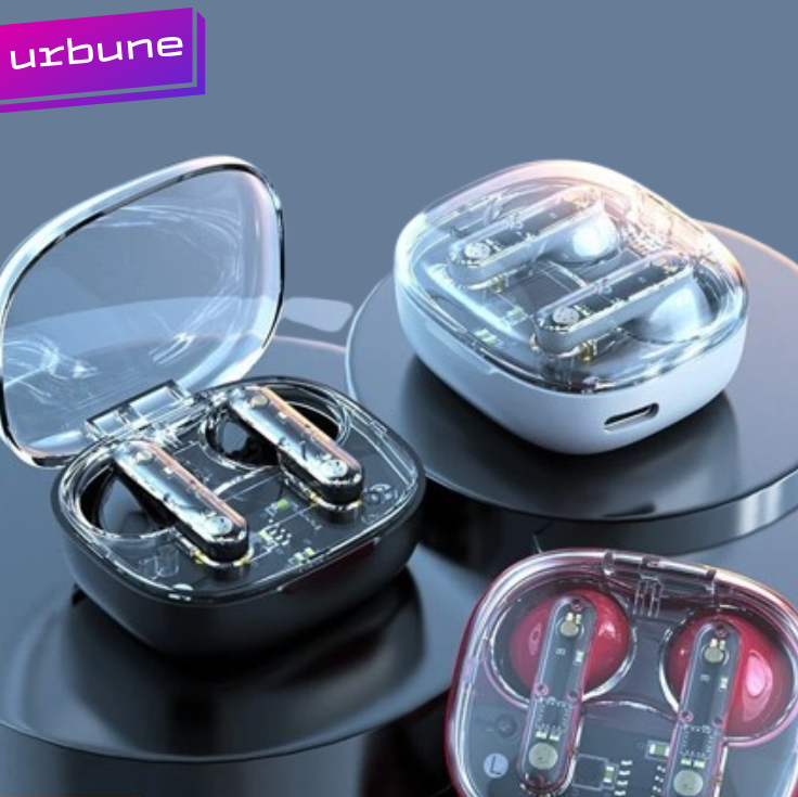 In-ear Bluetooth Headset Translucent